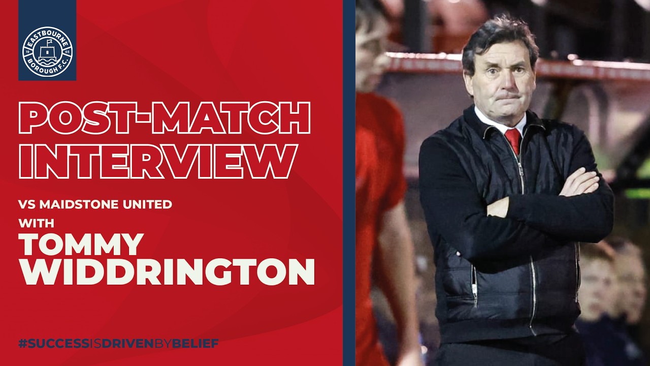 Post-Match Interview: Tommy on Maidstone victory