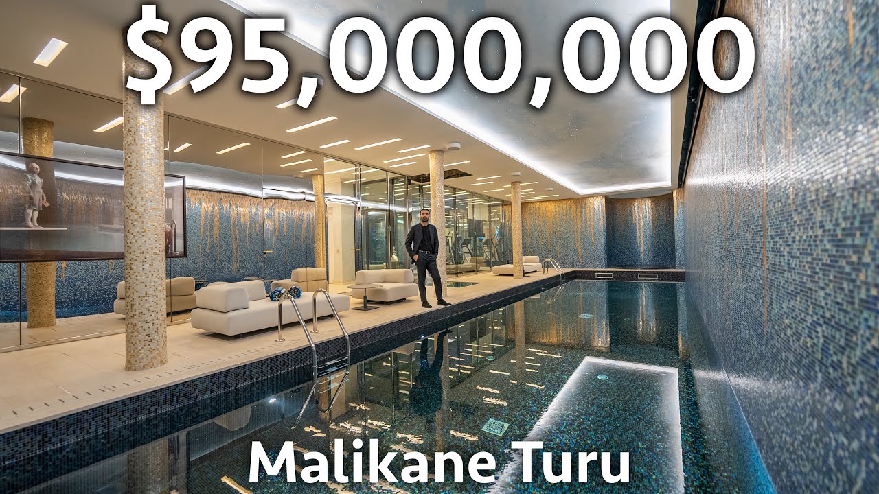 Paris'de $95 Milyon Dolarlık 7 Katlı Ultra L&uuml;ks Bi Malikane Gezdik!