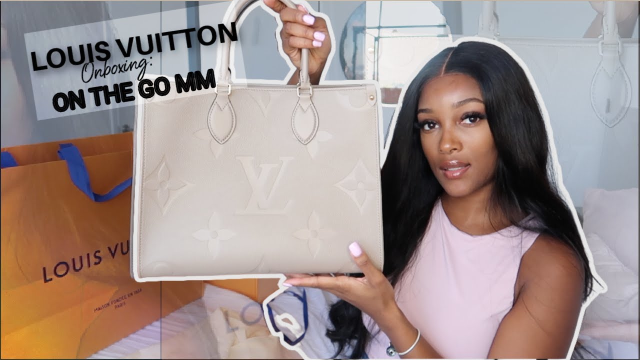 LUXURY UNBOXING | LOUIS VUITTON ON THE GO MM