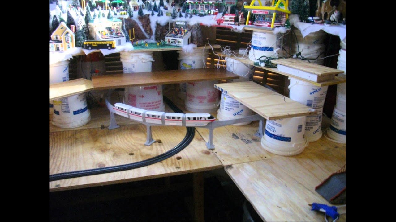 The making of a Miniature Christmas Village