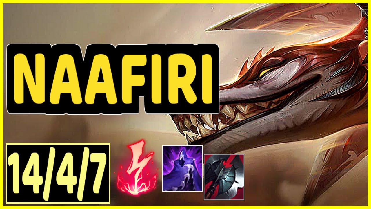 NAAFIRI VS BRIAR - 14/4/7 KDA JUNGLE GAMEPLAY