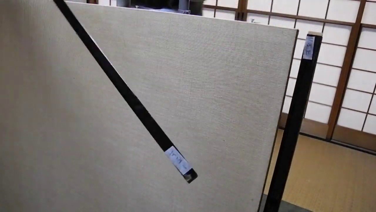 ふすまの貼替(張替?)No.1　分解＆剥がし編