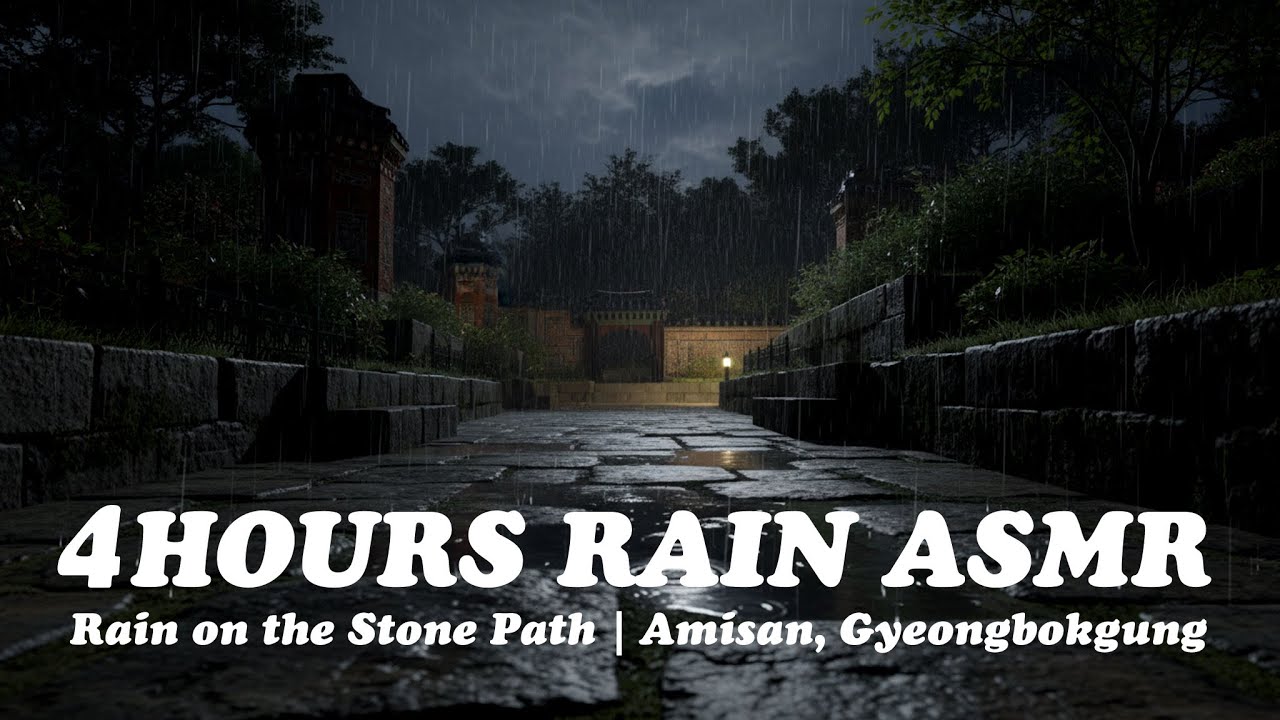 Rain on the Stone Path | Amisan, Gyeongbokgung