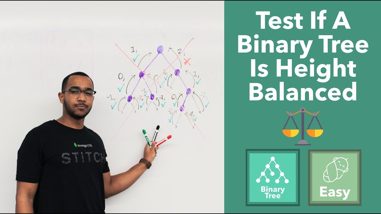 Test If A Binary Tree Is Height Balanced (