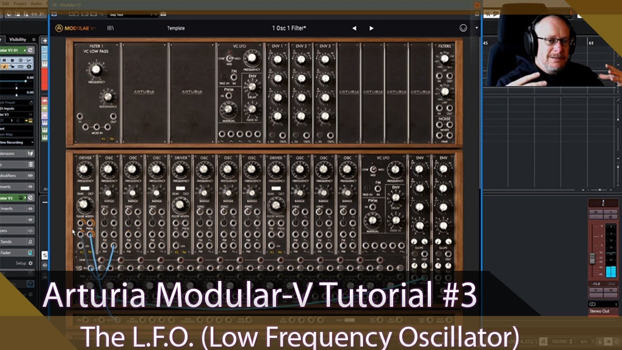 Arturia Modular-V Walkthrough Ep.03 - The L.F.O. (Low Frequency Oscillator)