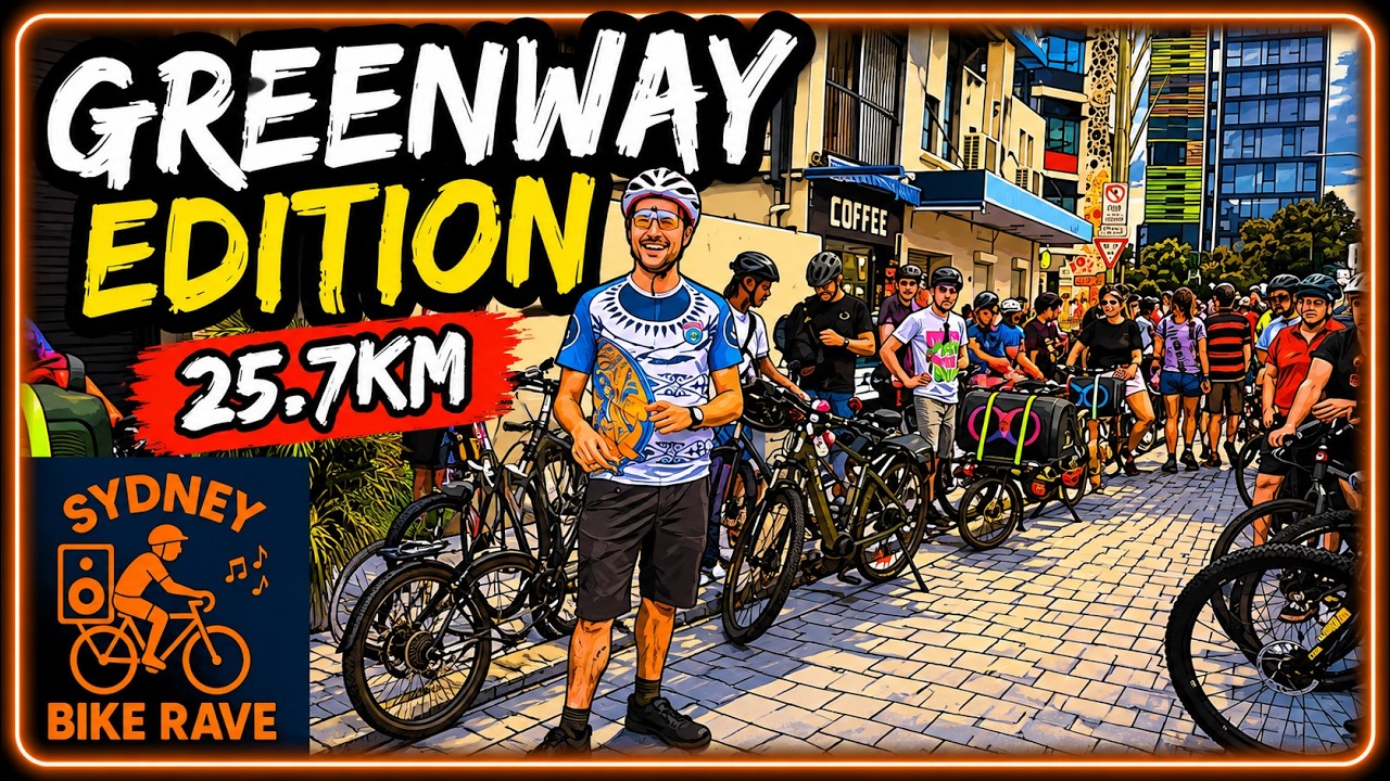 Sydney Bike Rave  - GreenWay Edition #8