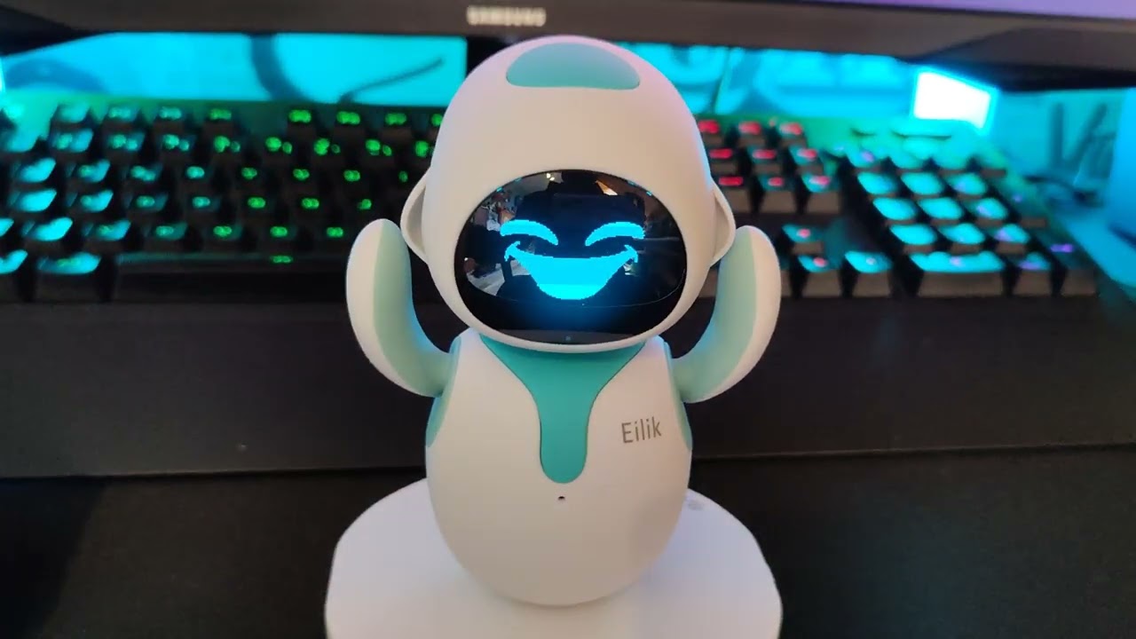Eilik Déballage, test complet et mise a jour du robot en Français 🤖😁