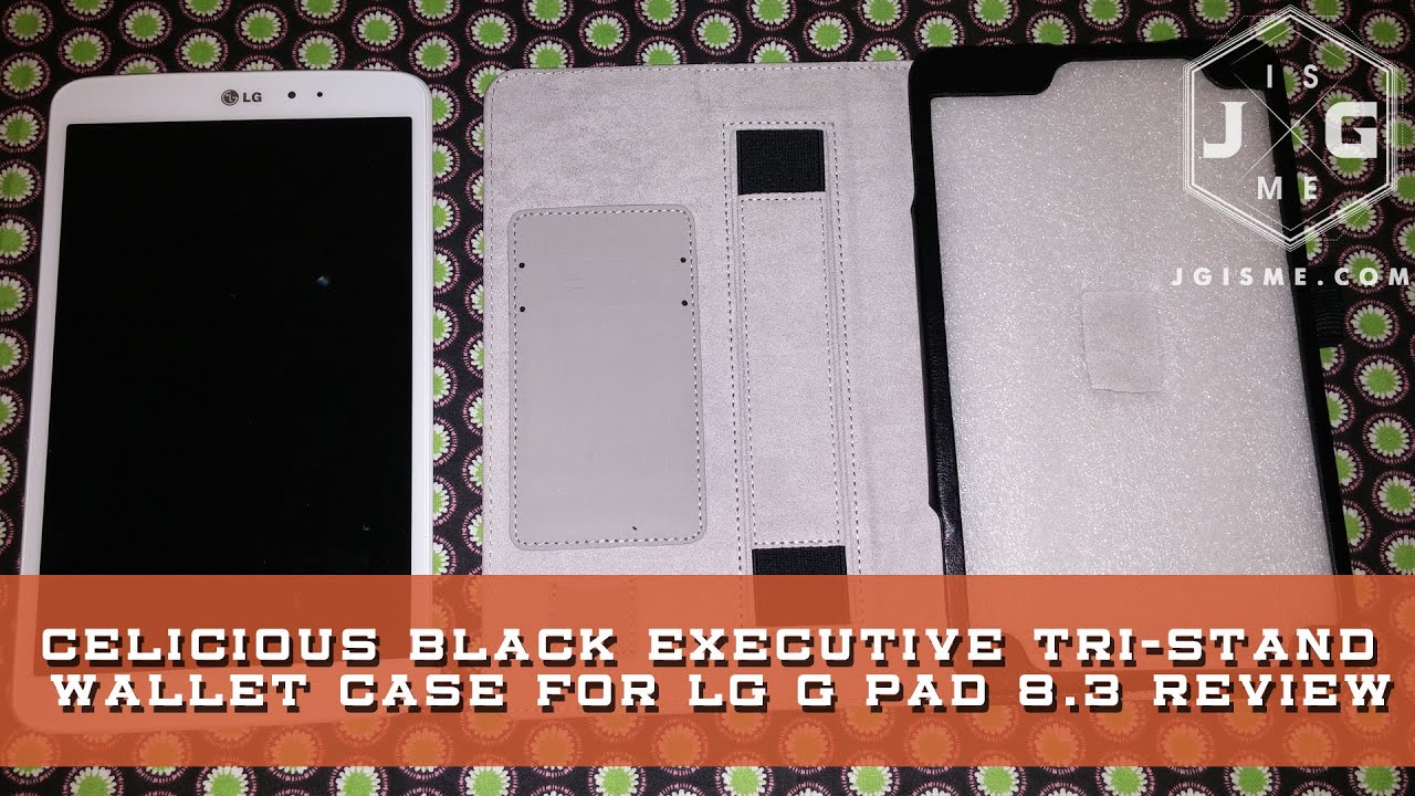 Celicious Executive Tri-Stand Case for LG G Pad 8.3 Review
