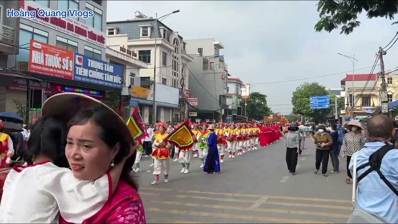 Phần 2 lễ hội chùa Dâu 8-4-2025.