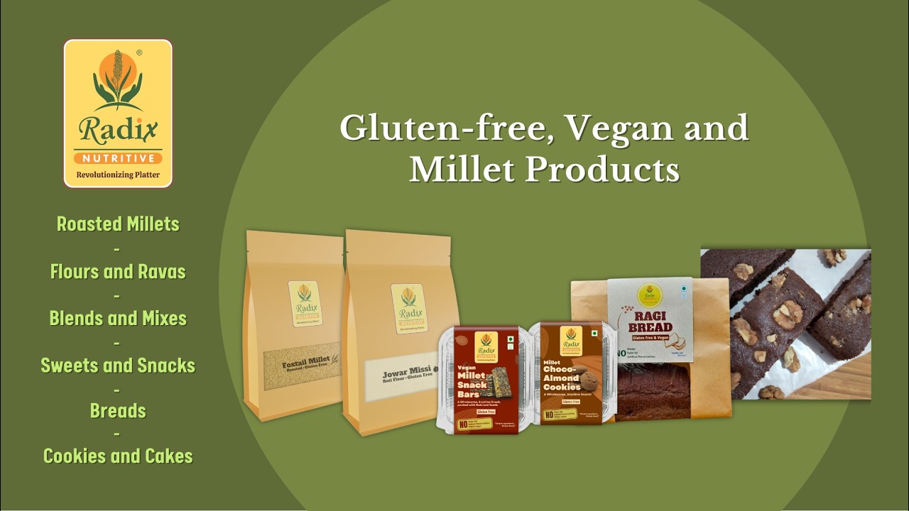Welcome to Radix Nutritive® || Gluten Free, Vegan and Millet Products