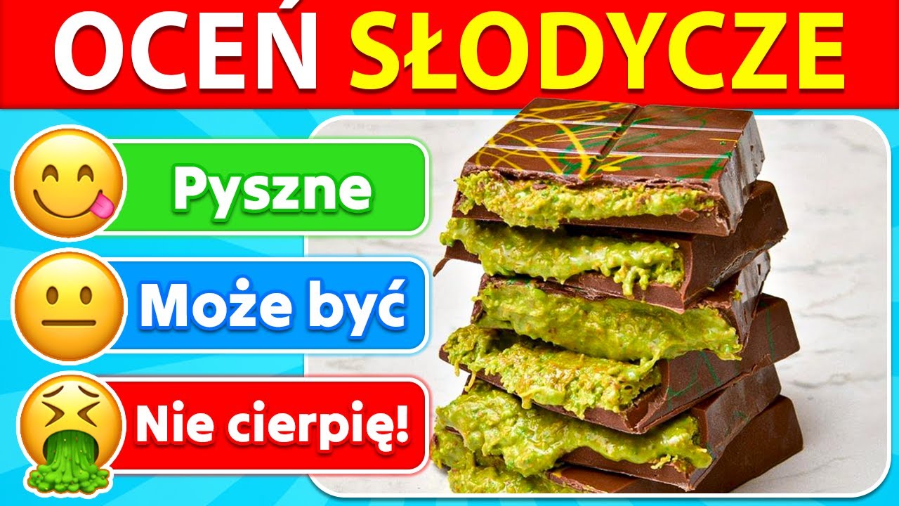 🍫🍭 Tierlista Słodyczy i Przekąsek! 🤩 Wyzwanie Oceń Słodycze i Przekąski