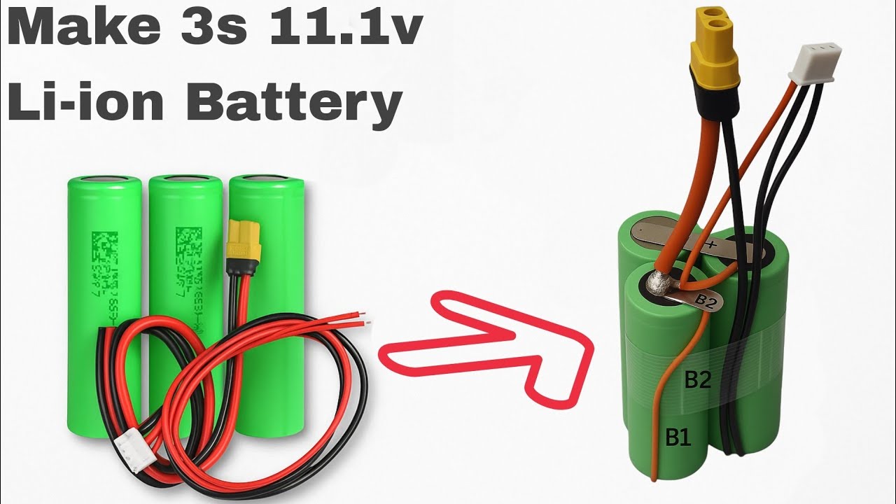 How To Make 3s Lithium Ion Battery Pack
