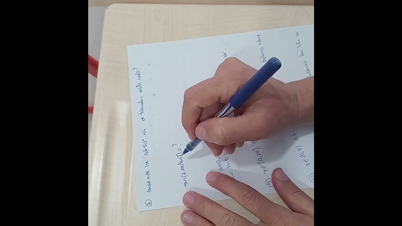 Trigonometri  soru çözümü 