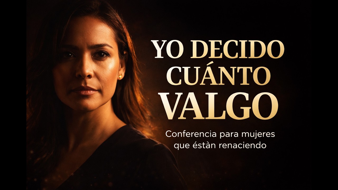 YO DECIDO CUÁNTO VALGO | Charla motivacional para mujeres | Amor propio y empoderamiento femenino