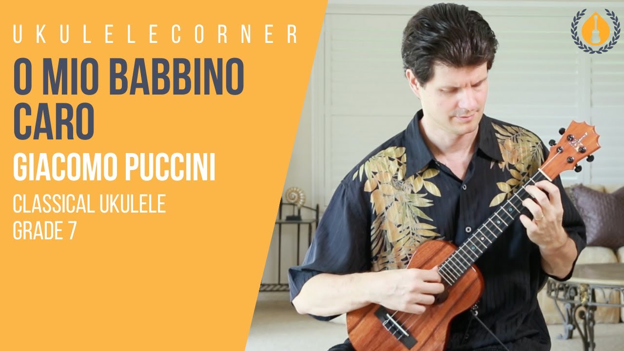 O Mio Babbino Caro performed on Ukulele by Jeff Peterson