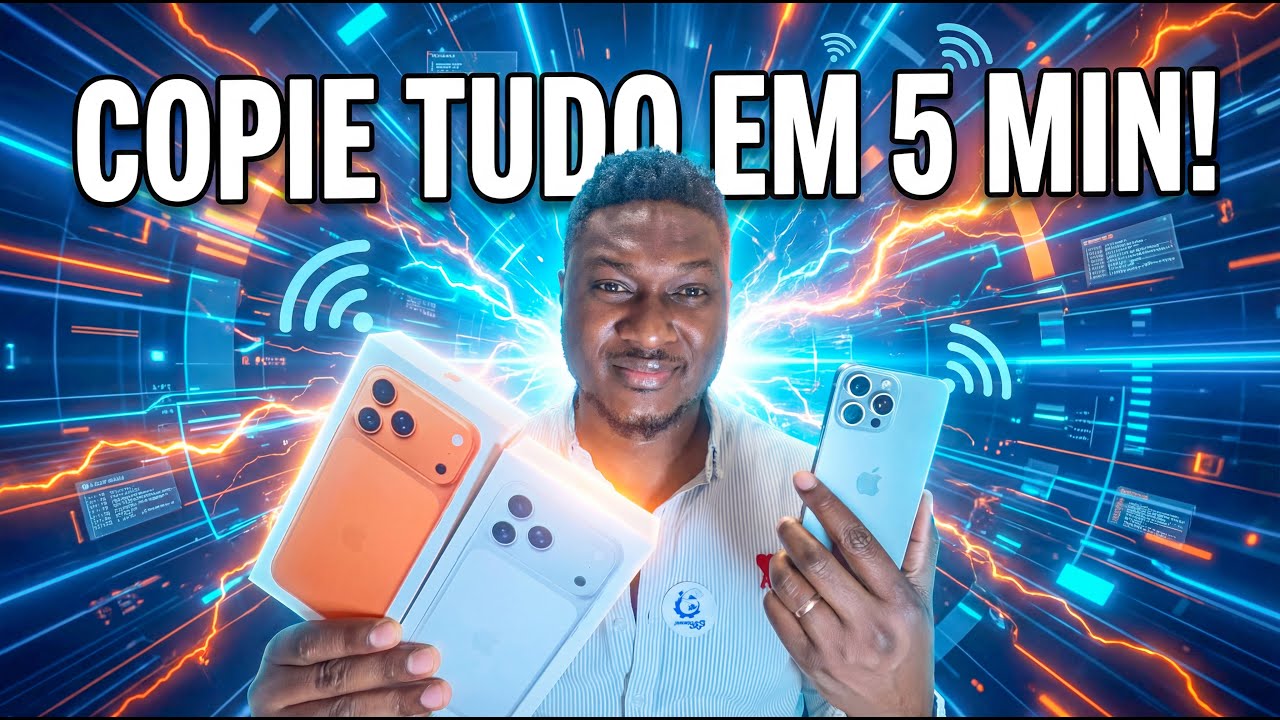 🔥 Como Transferir Tudo do iPhone Antigo para o iPhone 17 Pro Max (SEM PERDER NADA!)