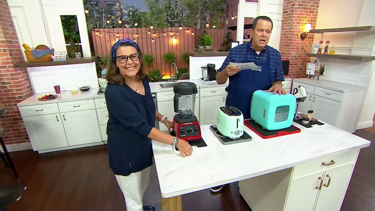 Nifty 2-Piece Small & Large Appliance Rolling Trays on QVC