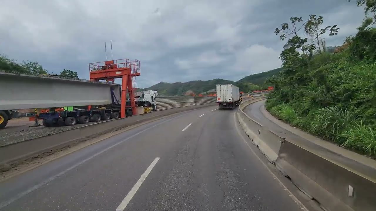 Atualização, Obras nova pista serra das Araras RJ 