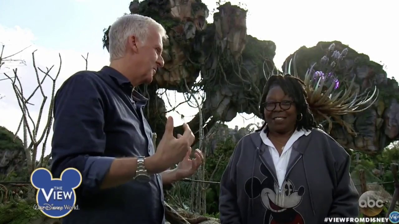 Pandora: The World of AVATAR Tour with James Cameron, Navi River Journey Boat Ride Footage