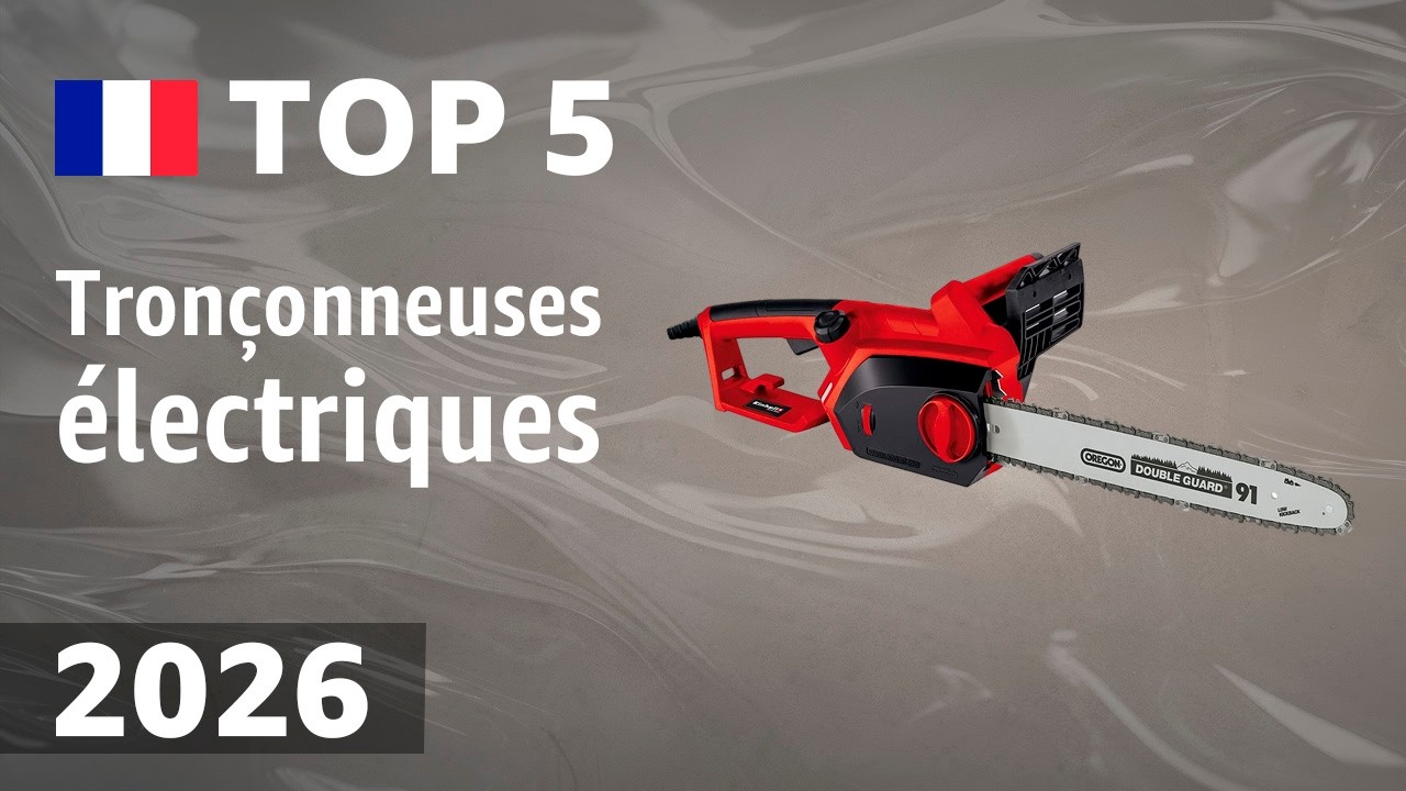 TOP—5. Meilleures tronçonneuses électriques. Test & Comparatif 2026