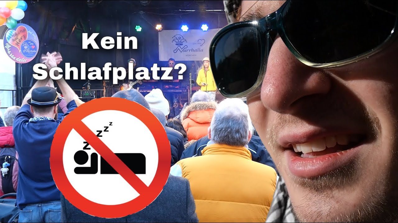 Ohne Schlafplatz nach München ⚠️⁉️ + @papaplatte Hate und Kopenhagen 😔
