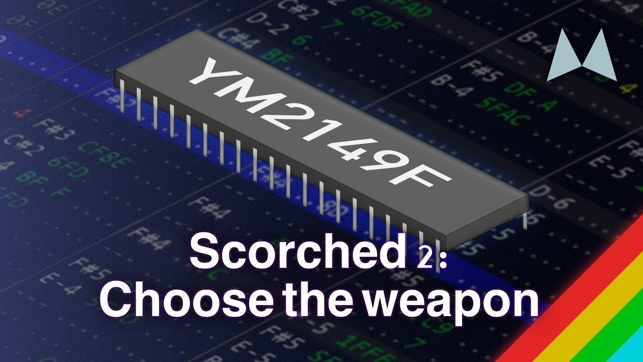 Scorched 2 - Choose the weapon (ZX Spectrum chiptune, 1999)