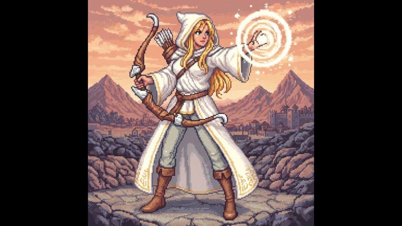 Runeborne - White Mage of the Dawn [Rosa Joanna Farrell Tribute]