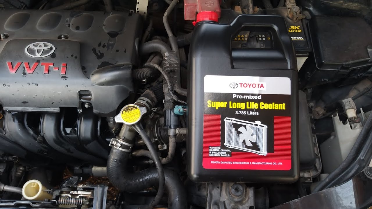 วิธีเปลี่ยนน้ำยาหม้อน้ำรถยนต์ Coolant