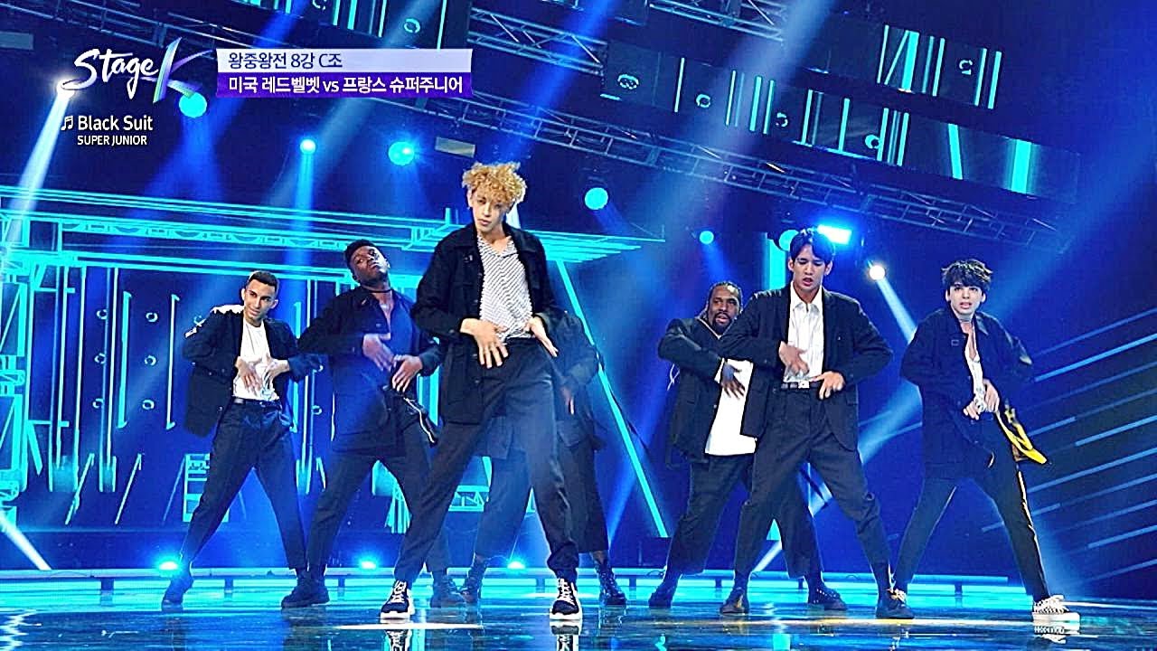 멋짐이란 게 폭발한다..★ ′프랑스 슈퍼주니어(Super Junior)′의 ＃Black_Suit♬ 스테이지 K(STAGE K) 10회