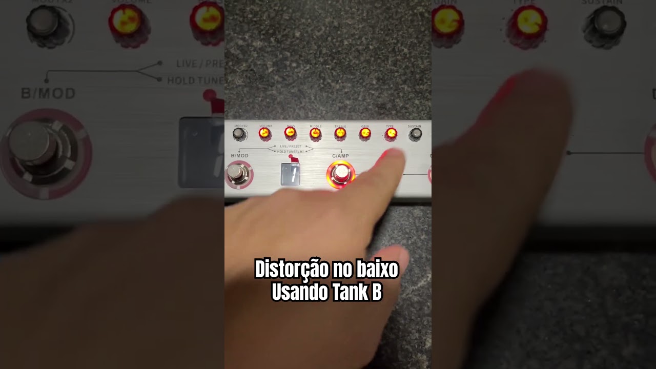 Tank B - Distor&ccedil;&atilde;o no baixo (Baixo com distor&ccedil;&atilde;o) #ooohjunior