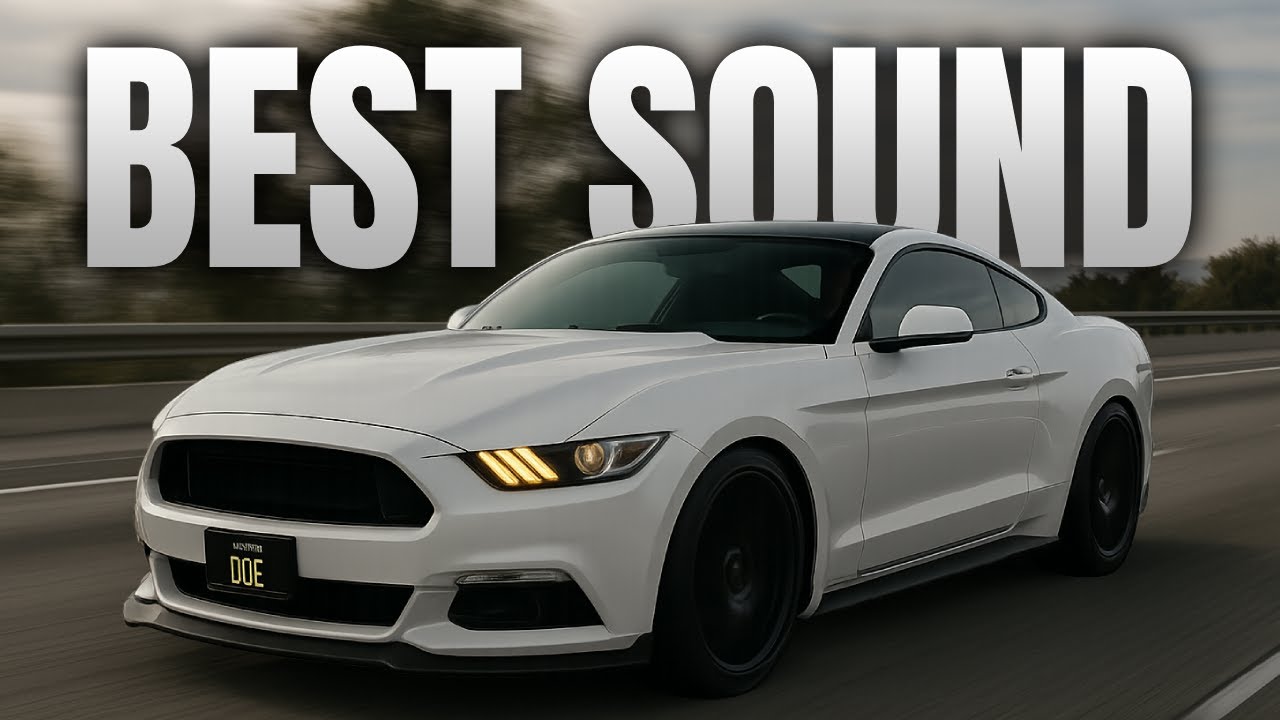 Какой Mustang EcoBoost звучит ЛУЧШЕ ВСЕГО? (Звуки выхлопа, турбонаддува, впуска и карбюратора!)