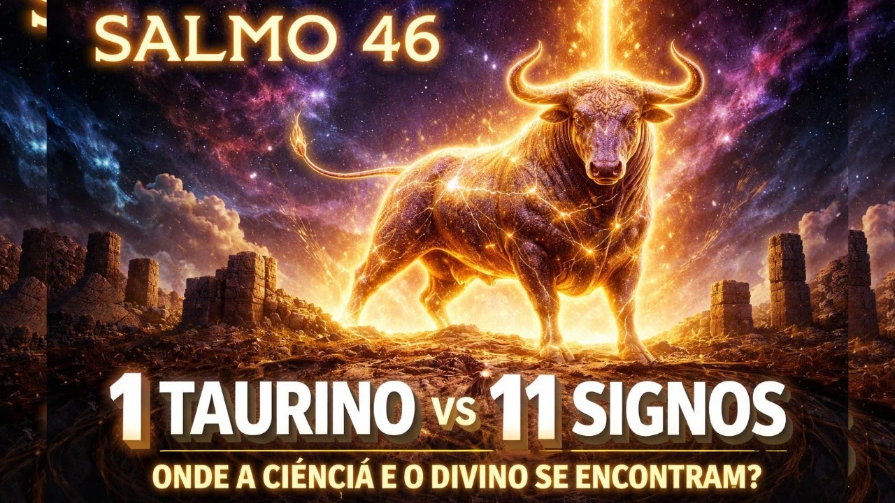 TOURO: O Salmo 46 Revela o Segredo que Acalma Qualquer Tempestade | Aquietai-vos
