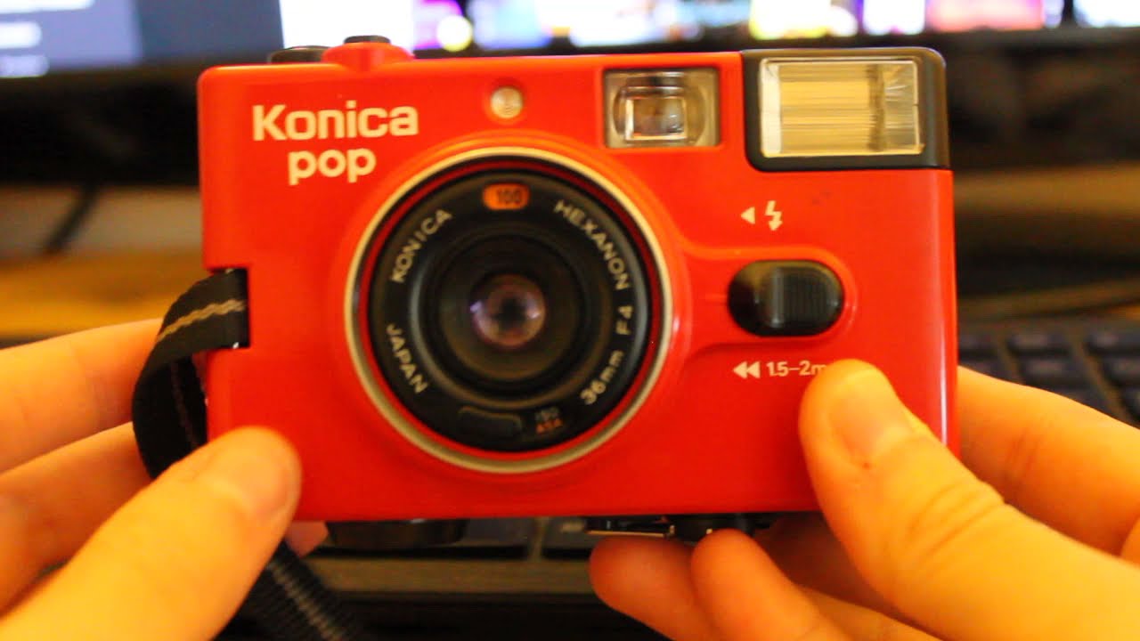 How to Load Film in a KONICA POP RED