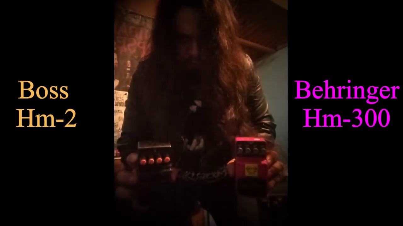 Boss Hm 2 Vs Behringer Hm300 (Non talking video) Death Metal Riffs