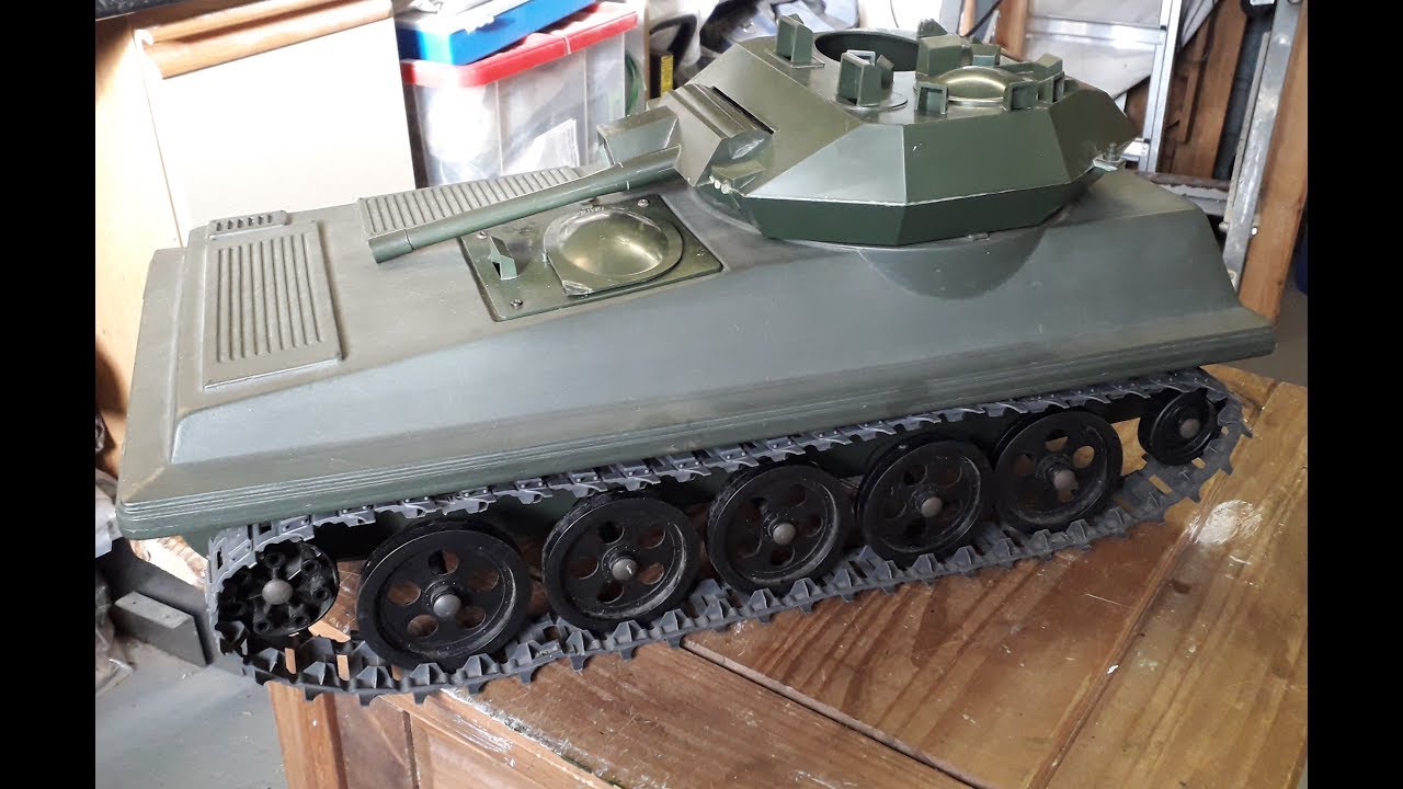 Action Man Scorpion Tank. 1/6th scale kitbash complete build.