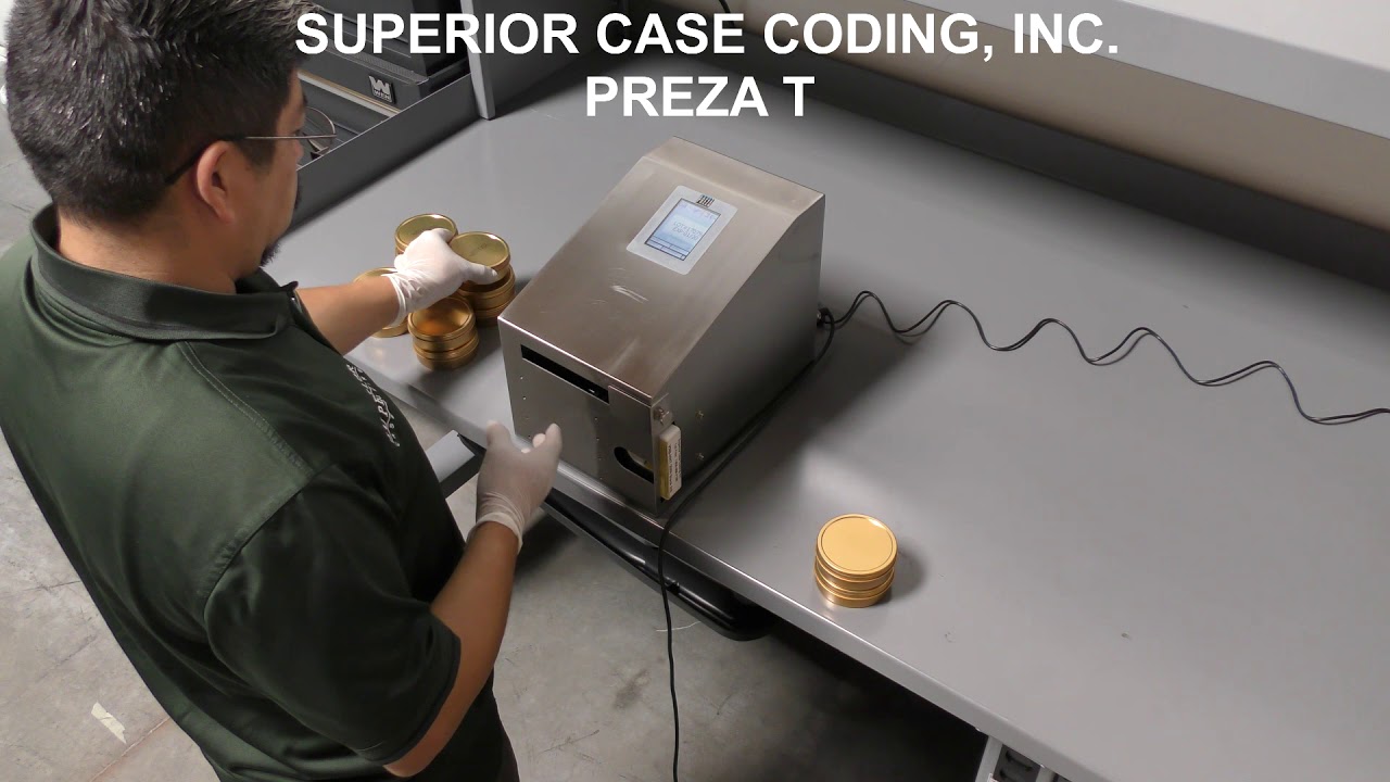 Codificadora Inkjet Manual   Preza T