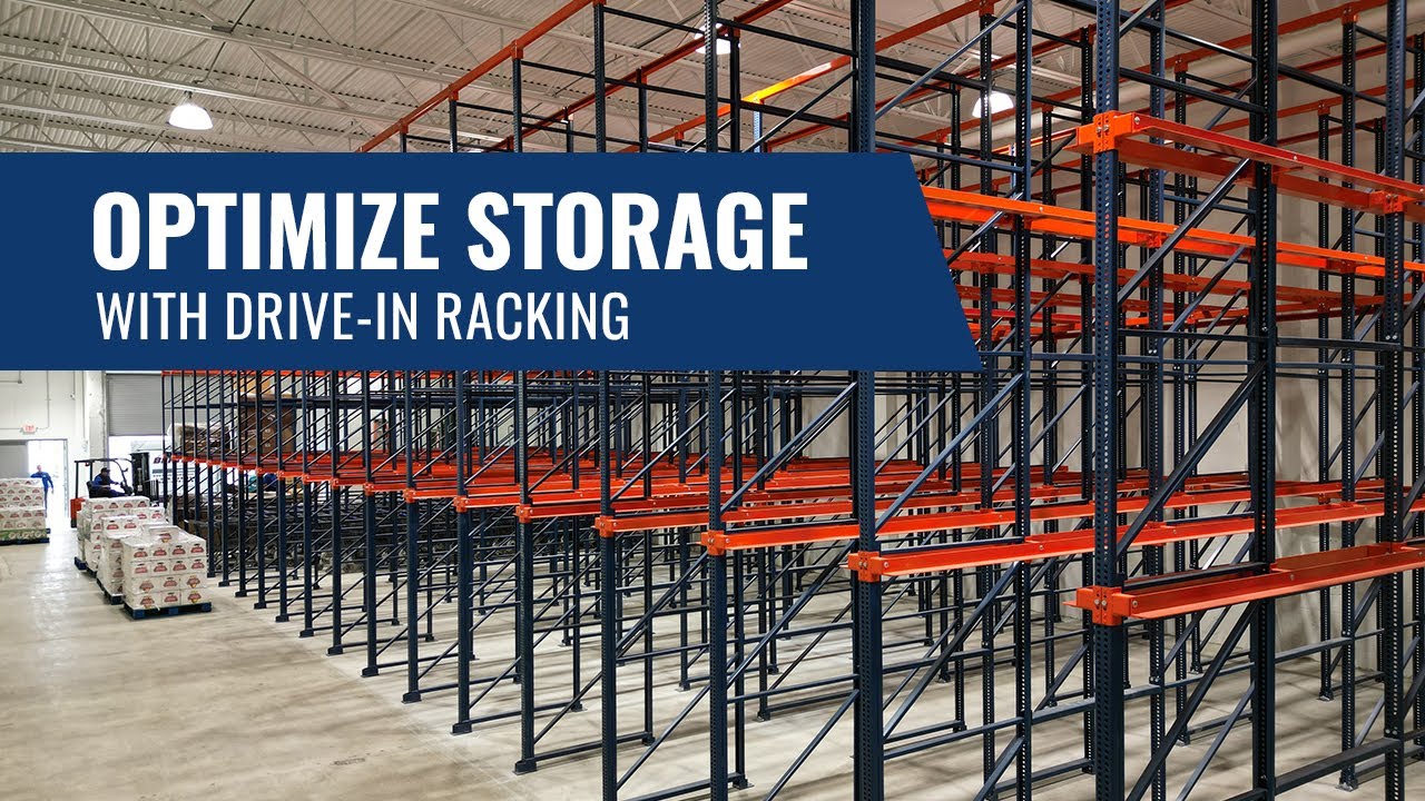 Drive-In Racking System: The Key to High-Density Storage Efficiency