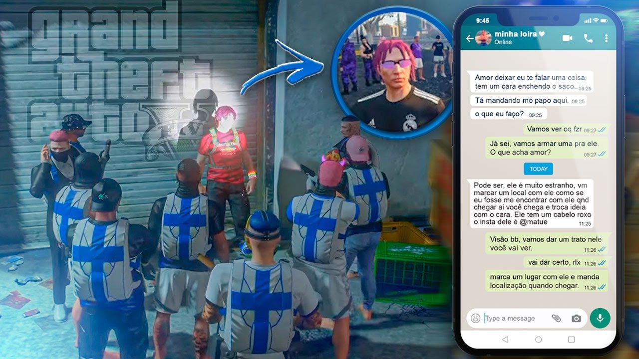 GTA RP - DEU EM CIMA DA MANU E FOMOS ATR&Aacute;S - HYPE RP