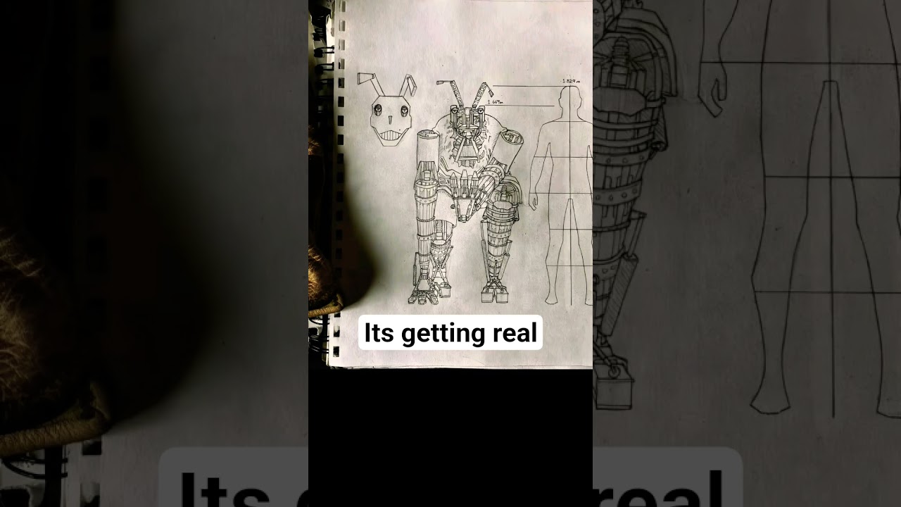 citra nosey robot escaped #reels #citra #animatronic #robot #escape