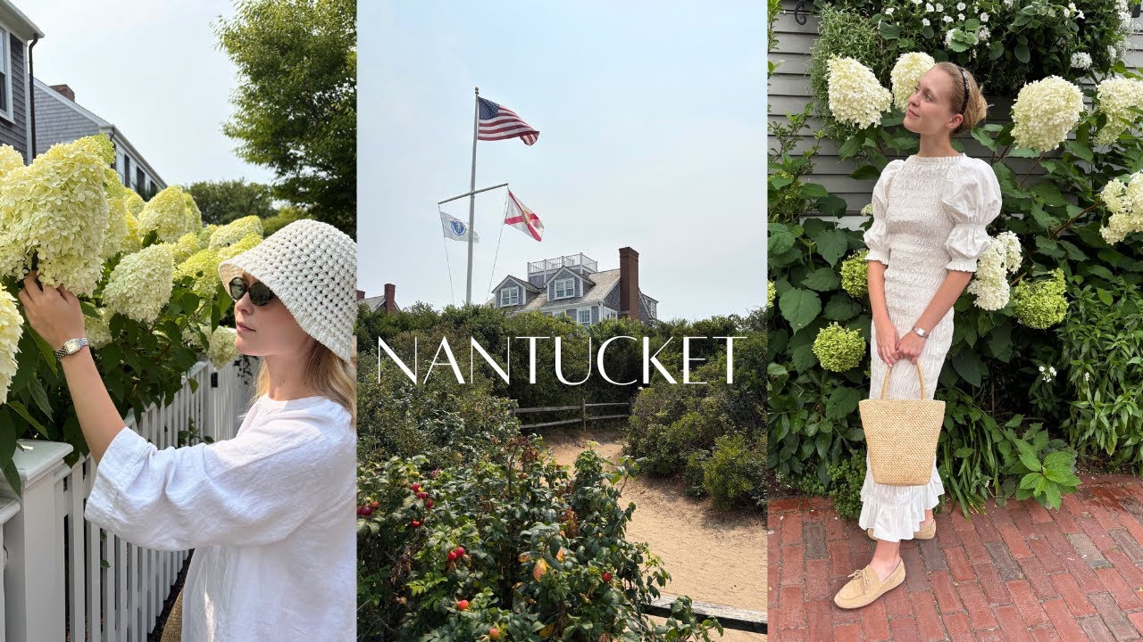 Nantucket Vlog | Greydon House, Steps Beach, Cru, & More