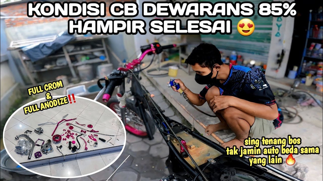 RIZAL RANS INTIP PERKEMBANGAN PROJECT CB DEWARANS || SUDAH 85% OTW MENING, BEDA DARI YANG LAIN 😍‼️