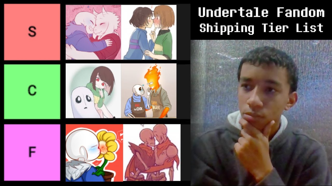 I ranked every Ship in the Undertale Fandom...