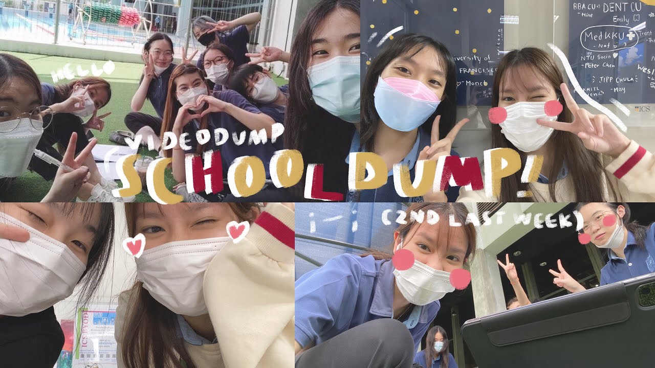 second last week of school video dump🥺💖💖