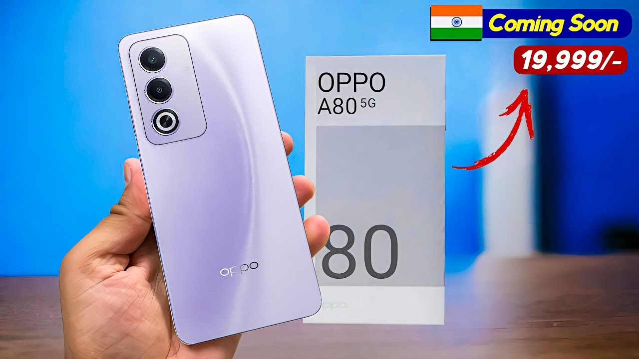 OPPO A80 5G - First Look | Specs | Price in India | OPPO A80 5G Unboxing