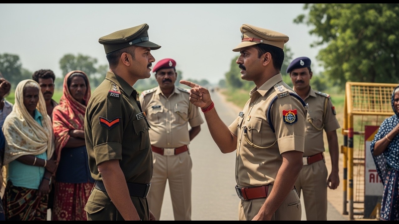 जब सेना ने चुप्पी तोड़ी… पुलिस से टकराव ने इलाके को हिला दिया