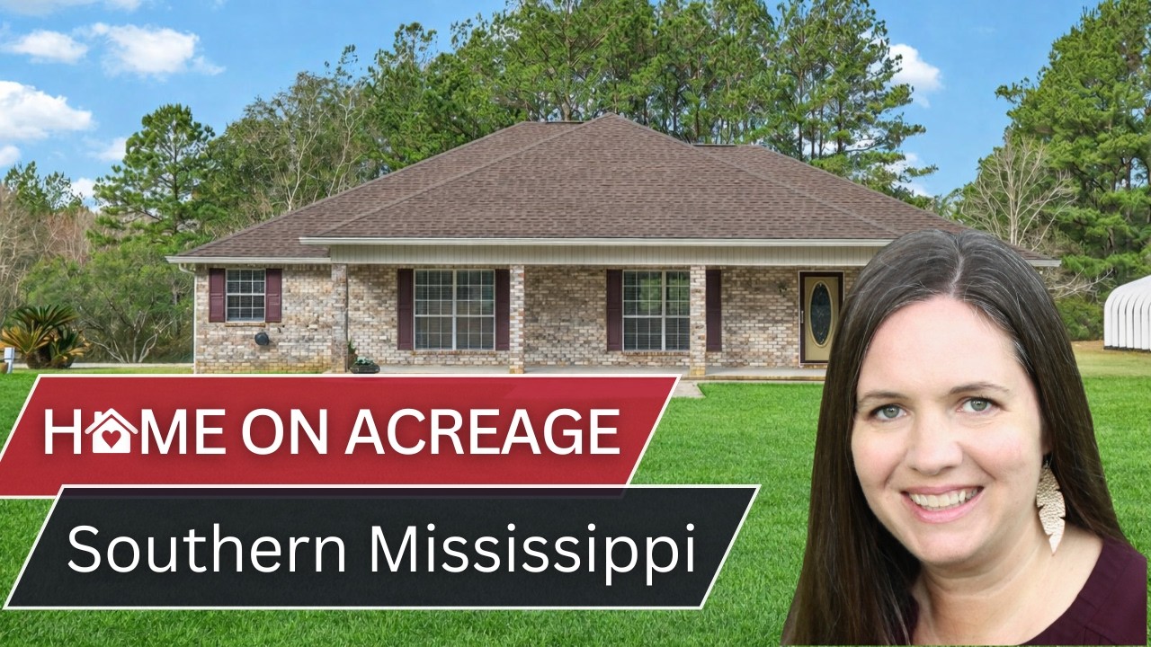 🏡 Peaceful Country Living | Vancleave, MS Home | Southern Mississippi Gulf Coast Real Estate