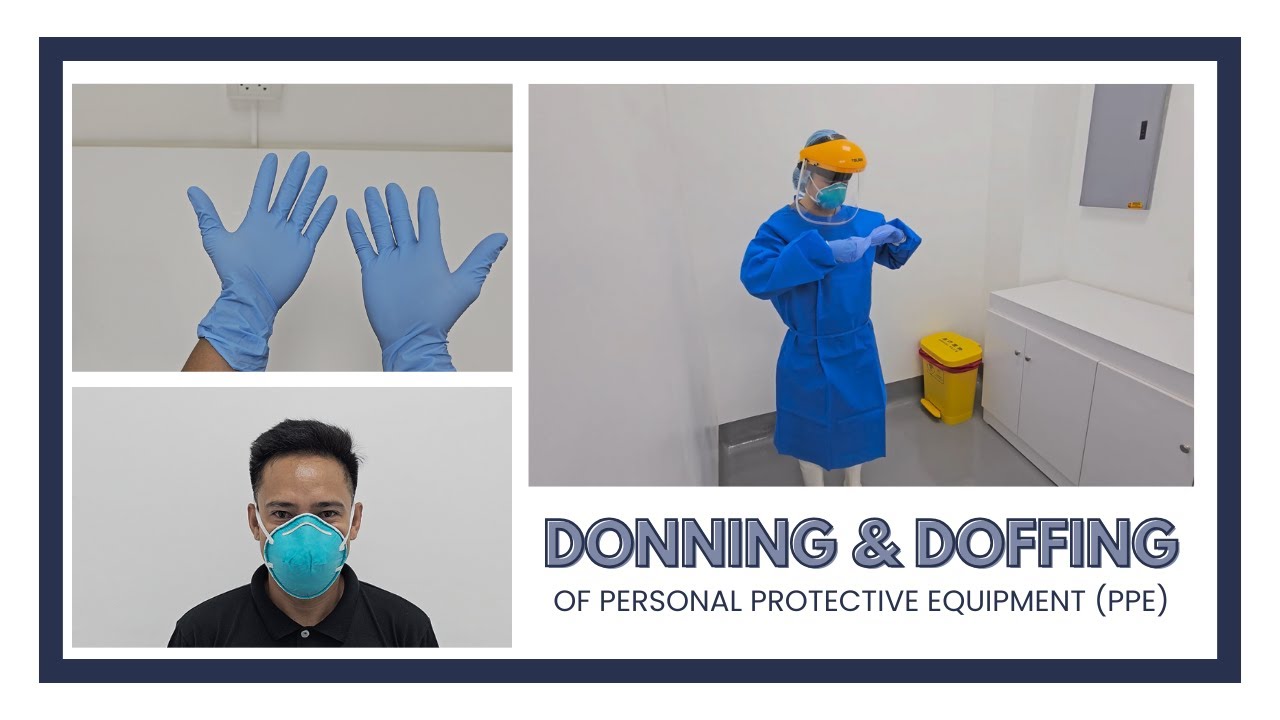 [ENG SUB] Pagsusuot (Donning) at Pagtatanggal (Doffing) ng PPE sa Laboratoryo