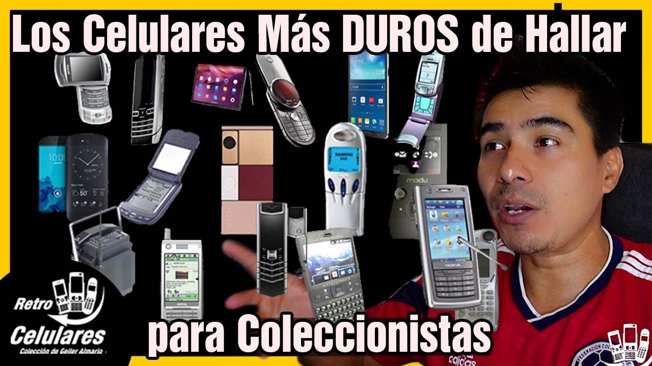 Estos Son los Celulares Más Díficiles de Hallar para Coleccionistas #retrocelulares