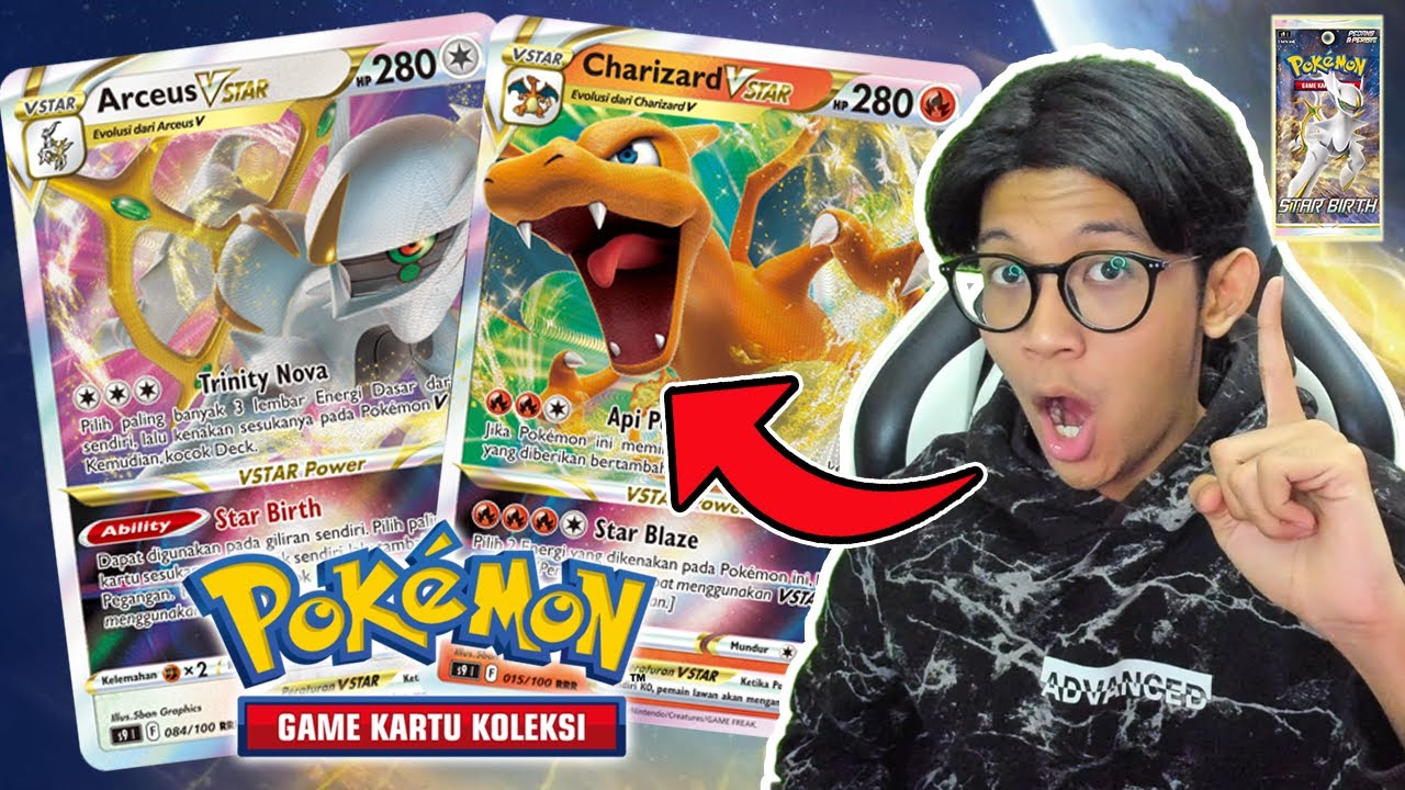 MEKANIK TERBARU VSTAR !! MENCARI LORT ARCEUS !! Unboxing Kartu Pokemon Indonesia : Star Birth