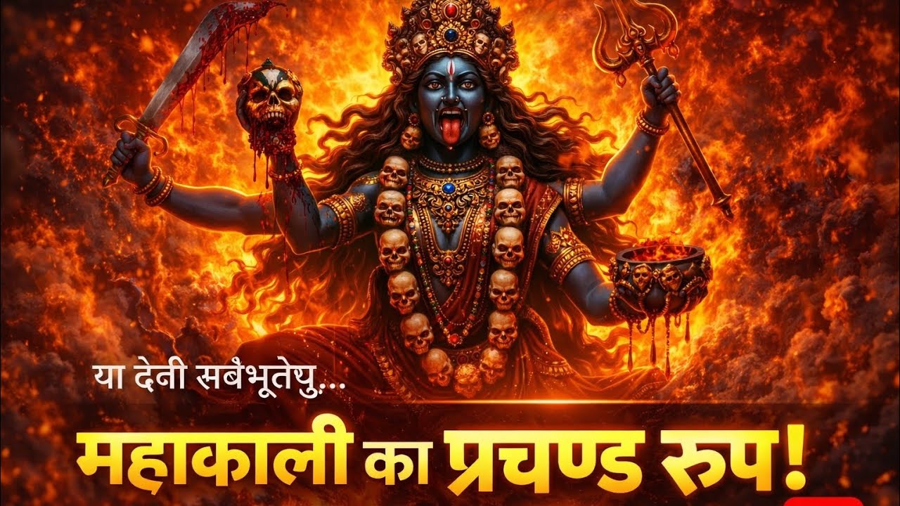 या देवी सर्वभूतेषु | महाकाली का प्रलयंकारी रूप | Powerful Mahakali Katha